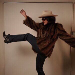 Vintage Renfrew Racoon Fur Jacket